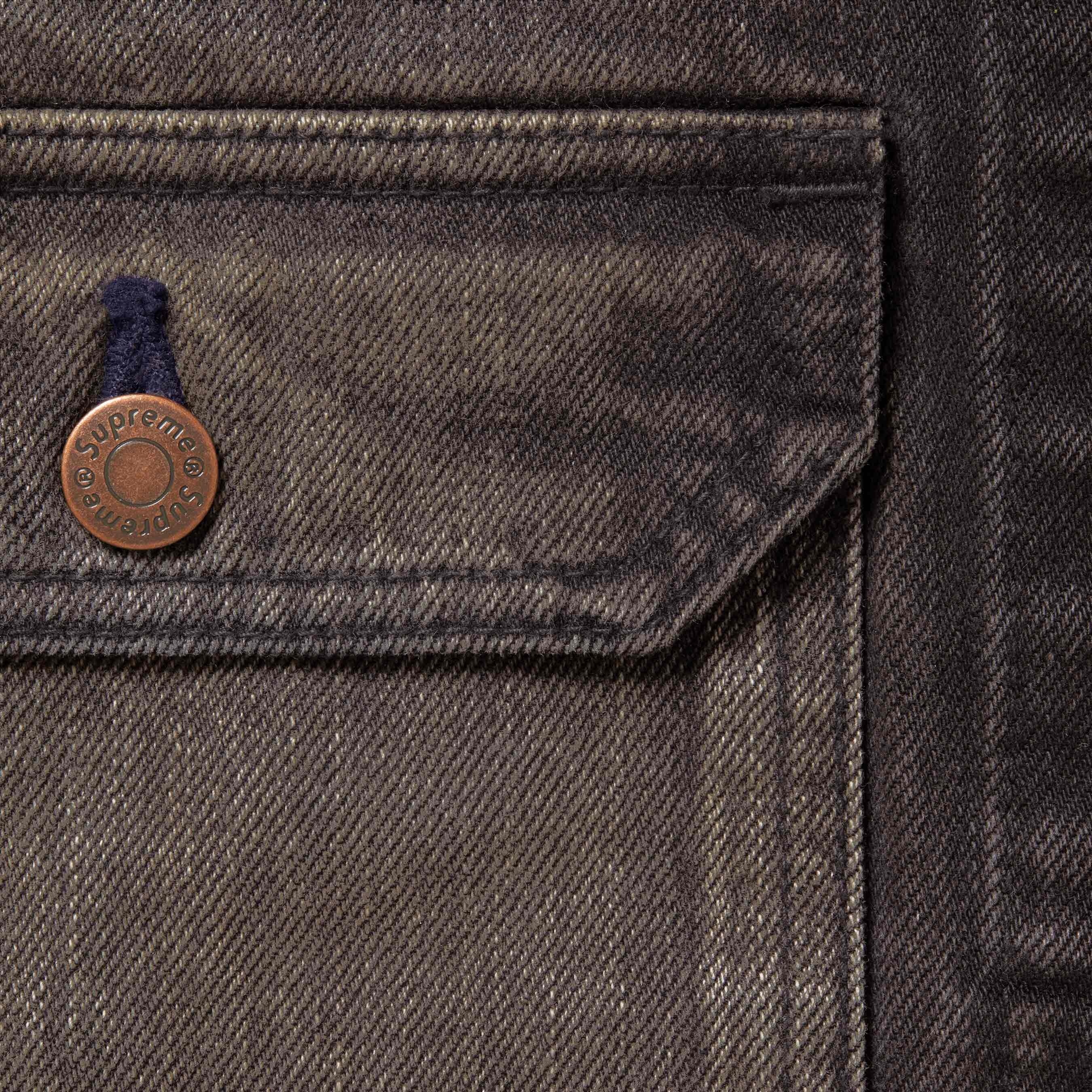 Distressed Selvedge Trucker Jacket view 3